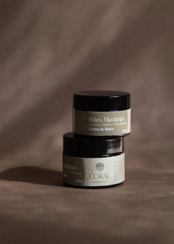 creme de rosto natural pele madura 30ml e 50ml