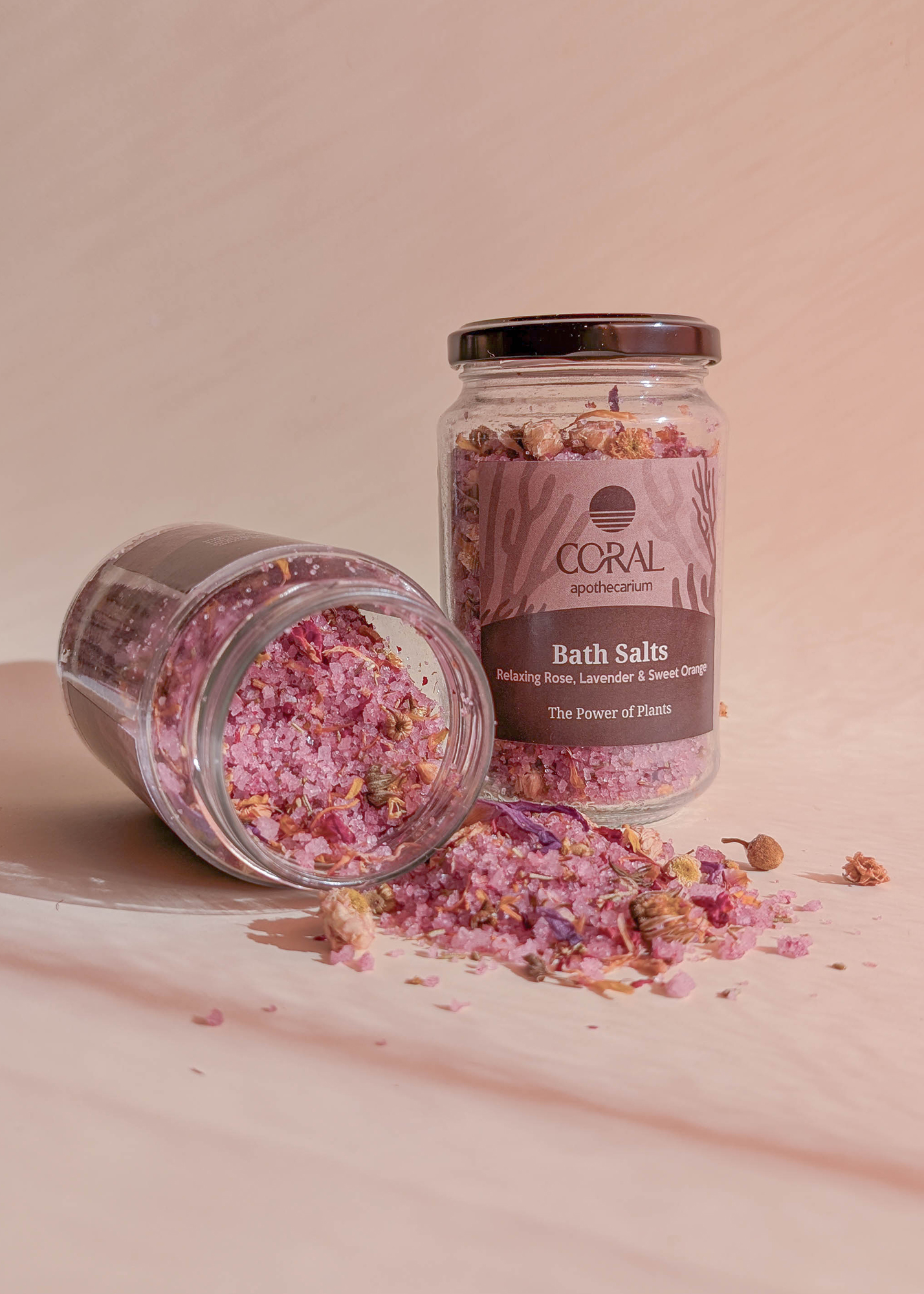 Banho relaxante sais de banho naturais para relaxar no inverno